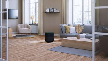 Повітряочисник та зволожувач Venta AW735 Hybrid: 6 л, 350 мл/год, H13, активне вугілля, керування через додаток, 50 м²/125 м²