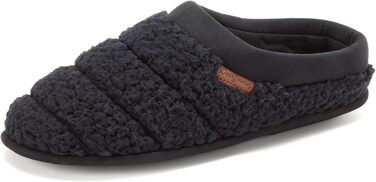 Dearfoams Чоловічі тапочки-клоги Asher з піною з пам'яті, чорні (42/43 EU)