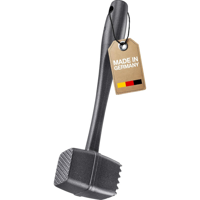 Молоток для м'яса Westmark Robusto-spezial Black Edition, алюміній, 21.5 см, сріблястий