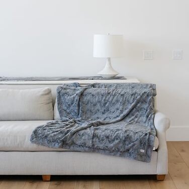 М'яка та тепла плюшева ковдра GRACED SOFT LUXURIES, сіра, розмір L (127 x 152,4 см)