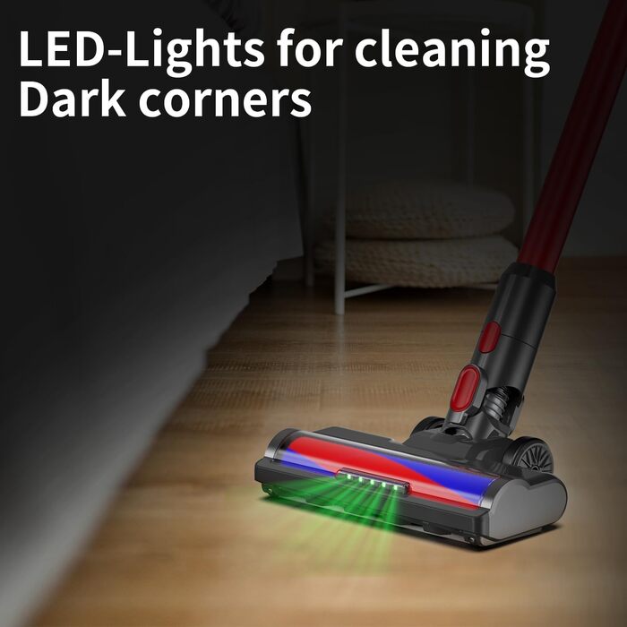 М'яка щітка-насадка для пилососів Dyson V7 V8 V10 V11 V15 - Оригінальна заміна, для твердих підлог (паркет, ламінат, плитка)