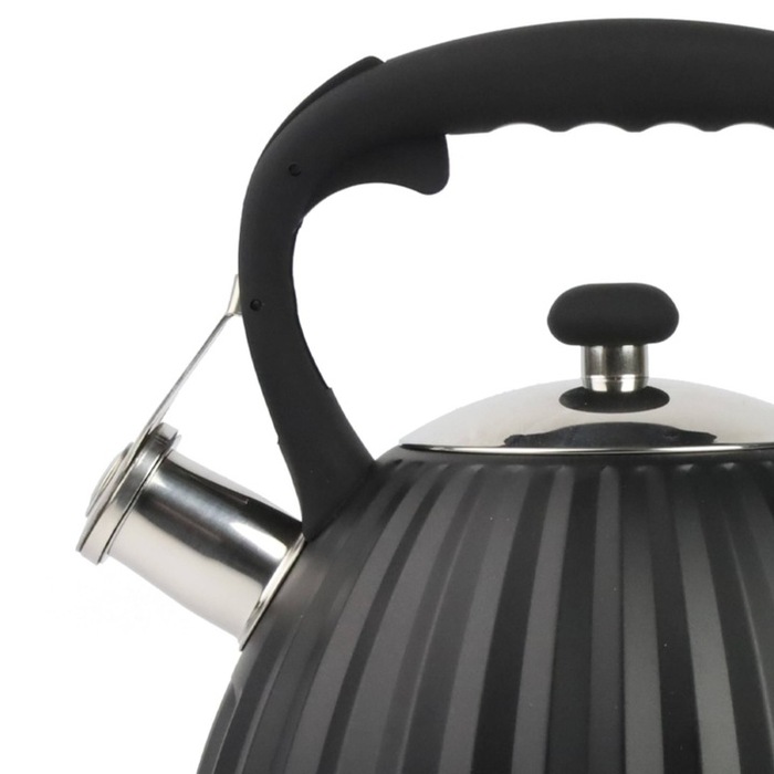 Класичний сталевий чайник Karl Hausmann, 3 л, чорний