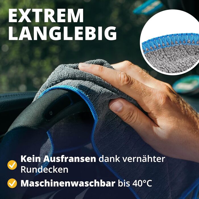 Набір для чищення екранів LICARGO 300 мл: без розводів, з мікрофіброю - для TV, моніторів, ноутбуків, планшетів та телефонів (входить: очищувач екрану + очищувач салону + 6 серветок)