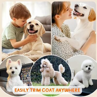 Професійна машинка для стрижки собак та котів Nextronix - набір з 4 насадками, 6500 обертів