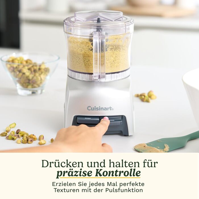 Cuisinart Pixie Chopper: Зеркалеро 0.7л з 2 швидкостями, SmartPower-лезо, BladeLock, компактний, миючий, BPA-free, для соусів, пасти