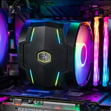 Система охолодження CPU Cooler Master MasterAir MA610P ARGB з двома радіаторами та 6 тепловими трубами