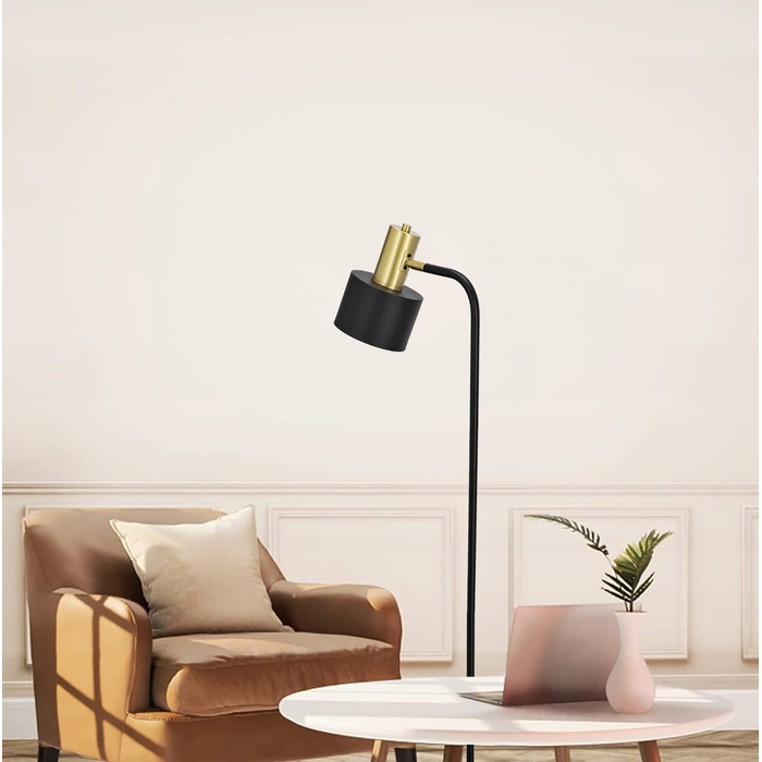 Підлогова смарт-лампа Smartled, чорно-жовта, E27, 40 Вт, 140 см