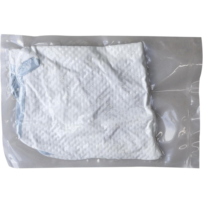 Ортопедична подушка EvenVentric для шиї, м'яка та затишна, знімний чохол, DarkBlue (світло-блакитний)