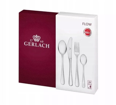 Набір столових приборів Gerlach FLOW, 24 предмети