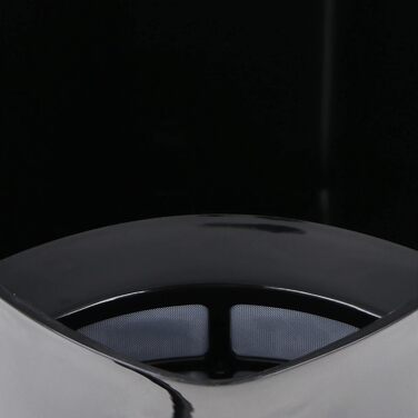 Електричний чайник Emerio WK-125130, 1.7 л, 2200 Вт, з нержавіючої сталі, без BPA, чорний/золотий