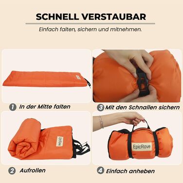 Водонепроникний килимок для собак RovePad Base 110x68 см – неслизький, миючий, стійкий до подряпин, для великих собак та котів, для подорожей та кемпінгу