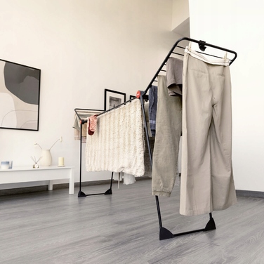 Сушарка для білизни Vileda Infinity Flex Ultimate, чорна