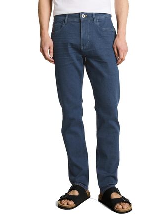 Джинси чоловічі TOM TAILOR TTJOSH Regular Slim з еластаном, синьо-сірий денім (36W/36L)