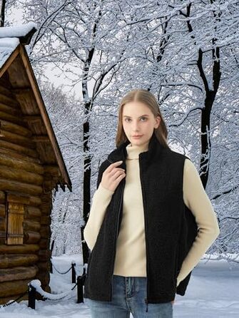 Обогреваемая жилетка для женщин и мужчин с Powerbank 18400mAh, флисовая жилетка с аккумулятором, 10 зон обогрева, теплая флисова жилетка для велоспорту, активного отдыха, черная XXL