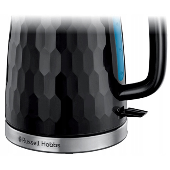 Електричний чайник Russell Hobbs Honeycomb, 2400 Вт, 1,7 л, чорний