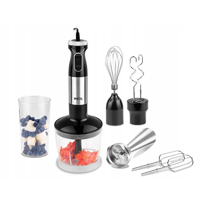 Ручний блендер Emavo EMABLE47005, 1000 Вт, чорний