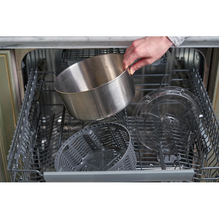 Салатниця-швидкосушка Zyliss Swift Dry 6L з нержавіючої сталі, BPA-free, AquaVent™ технологія, антиковзаюче дно, для миття в посудомийній машині