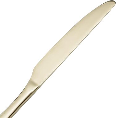 LAZAHOME Cutlery Set, Stainless Steel Mirror Polished 30-Piece Cutlery Set for 6 People, Dining Cutlery Set with Knife Fork Spoon for Family/Party/Restaurant, Champagne Gold Tableware, Dishwasher Safe Champagne Gold 30 Pieces