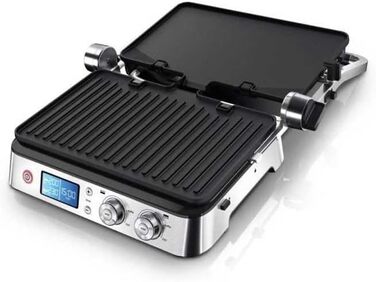 Електричний гриль Braun MultiGrill 7 CG7020: контактний гриль, BBQ та духовка 3-в-1, 2000W, велика поверхня для приготування (12 бургеров), миється в посудомийній машині, з піддоном для жиру
