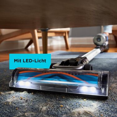 Бездротовий акумуляторний пилосос BLACK+DECKER POWERSERIES Extreme MAX BHFEB520D1 (18V, 2.0Ah, 4-в-1, без мішка, з електрощіткою та LED-підсвічуванням)