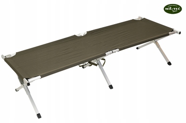 Розкладне ліжко Mil-Tec, 190 x 65 см, зелене