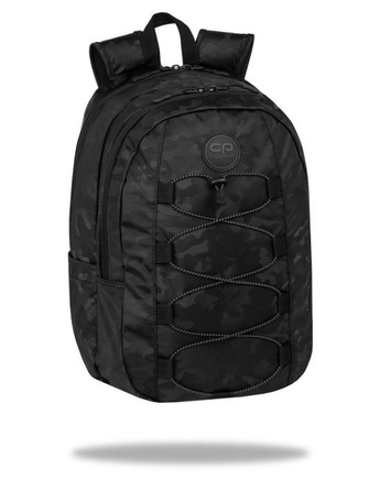 Багатовідсіковий шкільний рюкзак CoolPack, чорний, 20 л