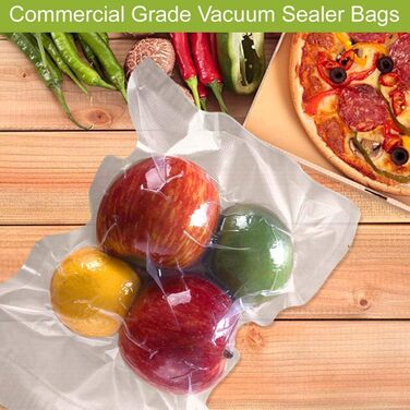 VacYaYa 6 Rolls of Vacuum Sealer Rolls (3) 20x600cm and (3) 28x600cm for Food, BPA-Free Vacuum Sealer Bags, Sous Vide Bags, Foil for Vacuum Sealers and Foil Sealers Suitable