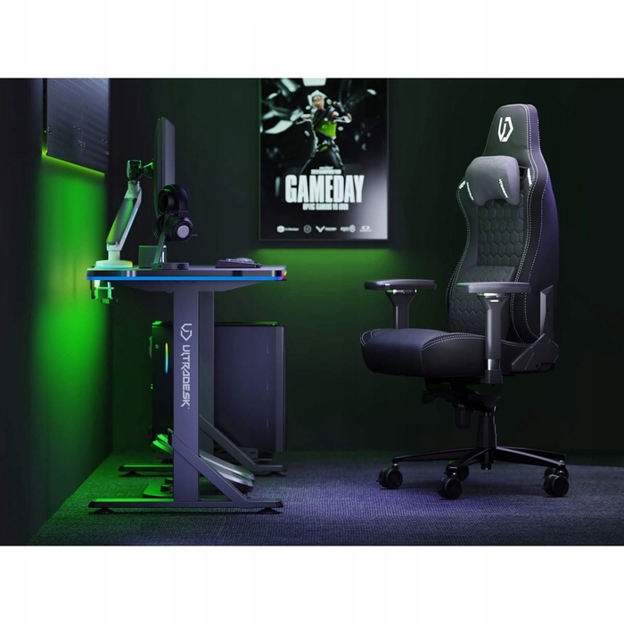 Ігровий стіл Ultradesk IRON, чорний