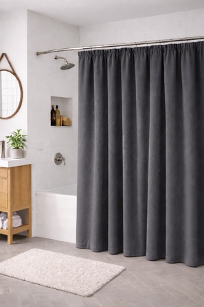 Текстильна штора для ванни NOW-ART, 200 x 220 см