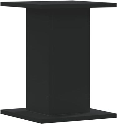 Підставка для колонок vidaXL, 2 шт., 30x30x40 см, чорний ДСП, для Hi-Fi, домашнього кінотеатру, покращення звуку