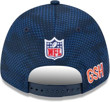 Кепка New Era NFL Sideline 2024 Chicago Bears, кепка-с냅бек, американський футбол, регульована, Marineblau