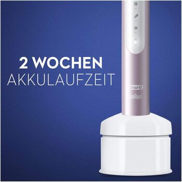 Звукова зубна щітка Oral-B Pulsonic Slim Luxe 4500 Rosegold: 3 режими чищення, 2 насадки, кейс для подорожей