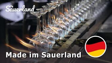 Набір з 6 склянок Sauerland GLAS Sarah, 700 мл - склянки для напоїв