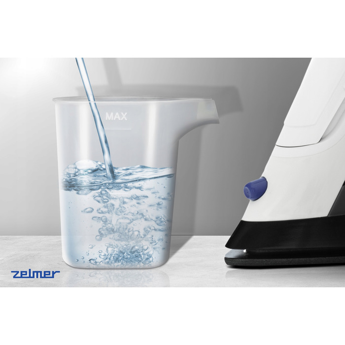 Парова праска Zelmer Irys ZIR3100 3000Вт, 0,4 л, керамічна підошва