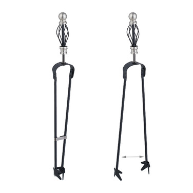 Relaxdays 5-Piece Fireplace Tool Set