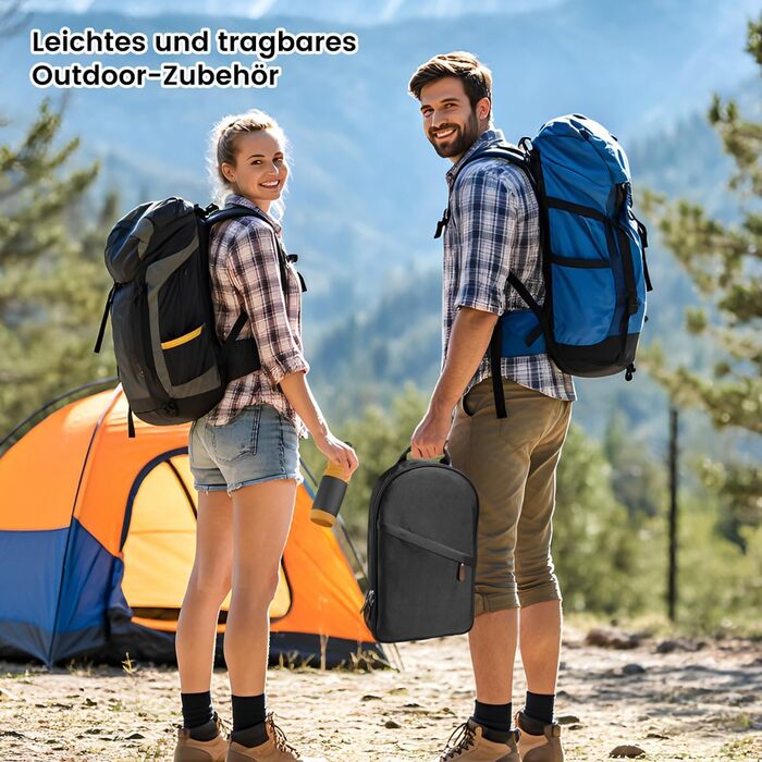 Набір кухонного посуду Berglander 27 предметів: для кемпінгу, пікніків та грилю