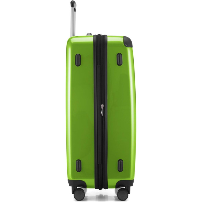 Чемодан Hauptstadtkoffer ALEX - Розширюваний валіз з жорстким корпусом 75 см (119 л) з TSA-замком – міцний дорожній вагончик з 4 подвійними колесами, кольору яблучної зелені, 75 см (L)