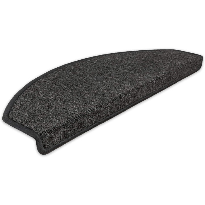 Kettelservice-Metzker Rambo Step Mats - Anthracite (15-Piece Set, Half-Round)