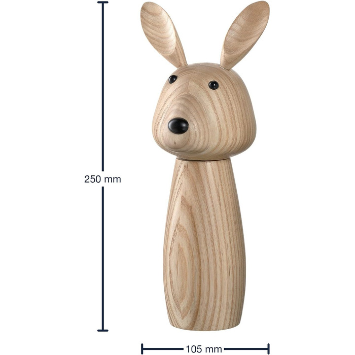 Млинок для спецій з дерева LEONARDO HOME Hase, коричневий