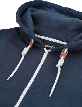Чоловіча толстовка-худі на блискавці riverso Regular Fit з капюшоном, різні кольори та розміри (S-5XL)