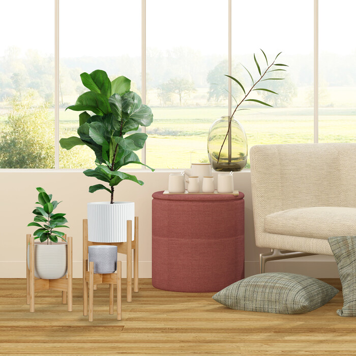 Підставки для рослин Relaxdays в комплекті по 3 штуки