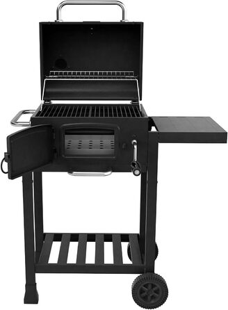 Гриль-вагон TAINO HERO Set Smoker, комбінований: вугілля, газ, з кришкою та чохлом