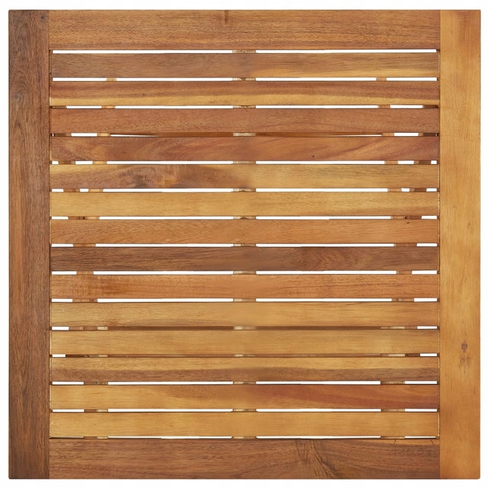 Квадратний дерев'яний стіл VidaXL, 60 x 60 x 75 см
