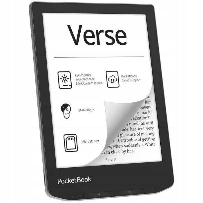 Електронна книга PocketBook Verse (629) 8 ГБ, 6