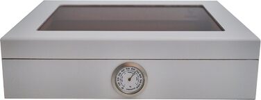 Германус Humidor Mensalla для 30 цигарок, білий