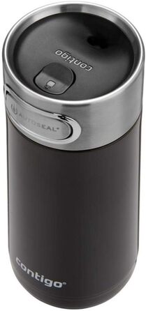 Термокружка Contigo Luxe Autoseal з нержавіючої сталі, 360 мл, Licorice - витривала, з ізоляцією, без BPA