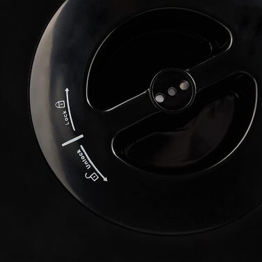 Пивна колона Relaxdays з 3 кранами, 4 л, диспенсер для напоїв з охолодженням, для саду, прозорий/чорний