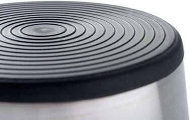 Миска для корму та води Hunter з нержавіючої сталі, 2700 мл, з силіконовим дном, стійка до ковзання, легко миється, довговічна