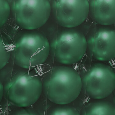 Relaxdays Set of 100 Christmas Baubles