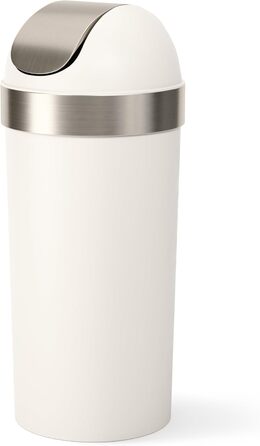 Сміттєве відро Umbra Venti Swing-Top 16.5 гал. (62 л) – велике, 89 см, сіре (сучасний дизайн)